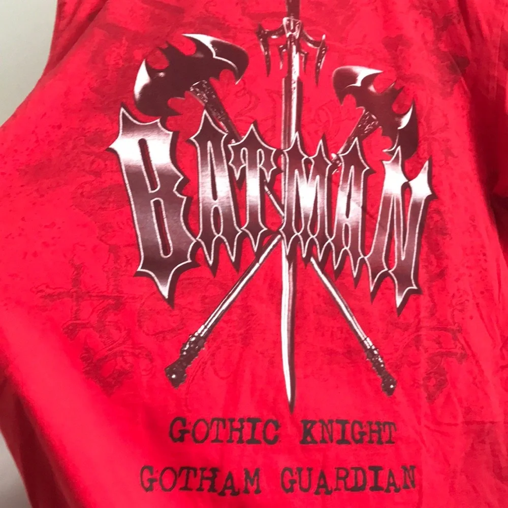 Lot 29, Men’s Size 2X Red Batman Graphic Tee